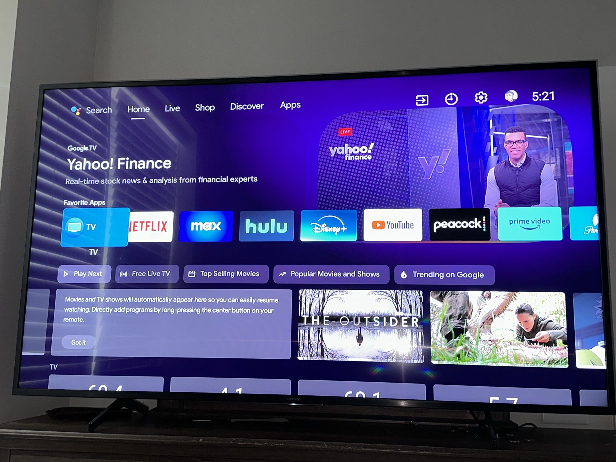 Sony 65" Class KD65X750H 4K UHD LED Android Smart TV HDR BRAVIA 750H Series