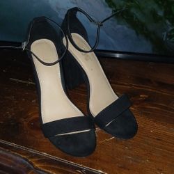 Black Brash High Heels Size 8