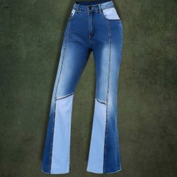 Women’s Patchwork Jeans 