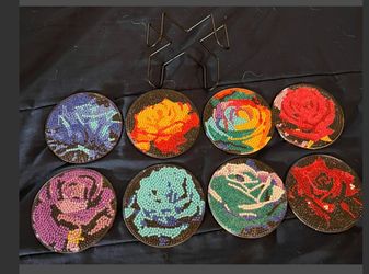 Diamond Art Sealed Coasters
