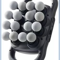 New-16 Head Massage Gun Set - Percussion Massager Deep Tissue with 9 Speed & Levels, 2600mAh Rechargeable Battery, Portable for Back Neck Leg Shoulder