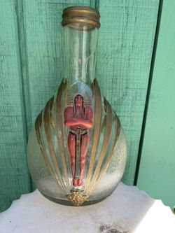 Antique arrow Head Indian Water Bottle