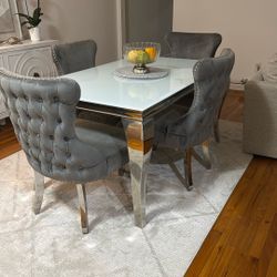 Table And 4 Chair