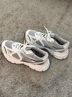 Axel Arigato Marathon Runner White silver size 10