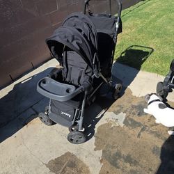 Joovy Double Stroller With Multifunctional Diaper Bag Organizer 