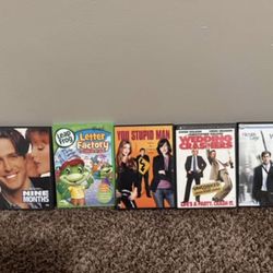 Romantic Comedy and Leap Frog DVDs!