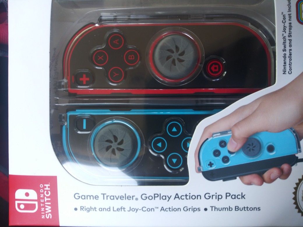 Nintendo switch grip pack