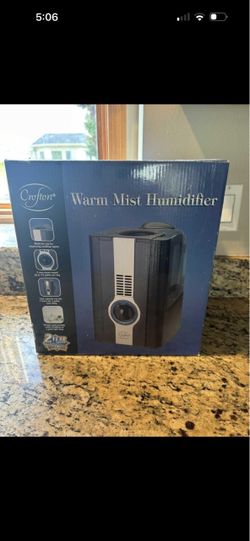 Crofton Warm Mist Humidifier 1 gallon tank. Brand new