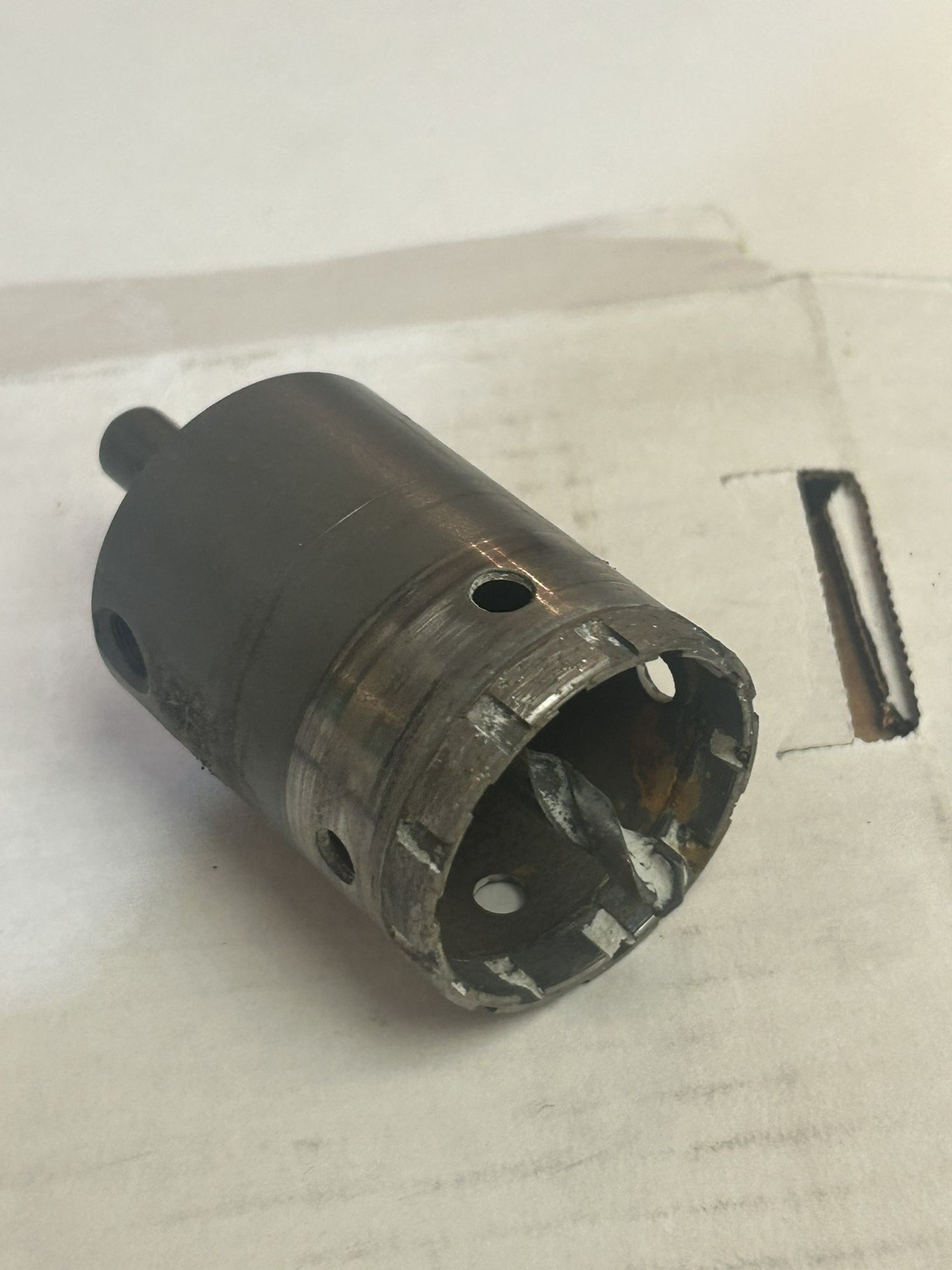 Diamond Core Hole Saw aka Diamond Core Drill Bit ---- Approx 1-5/8"