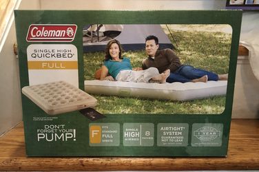 Coleman single high Quickbed FULL Size