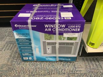 Ocean breeze 6,000 BTU window air conditioner