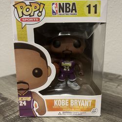 Funko POP NBA Collectable Authentic - #11 Kobe Bryant Purple Away Uniform