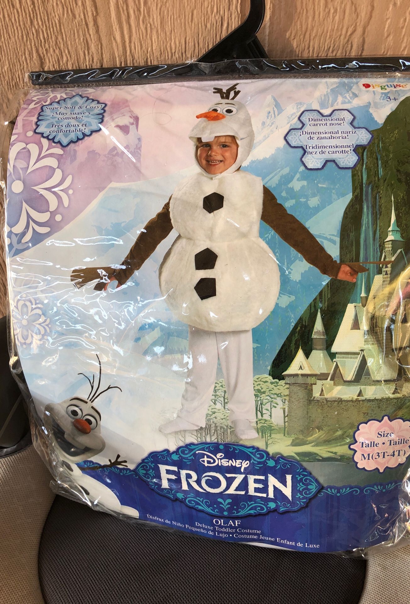 Olaf toddler costume/Disfraz de niño pequeño OLAF