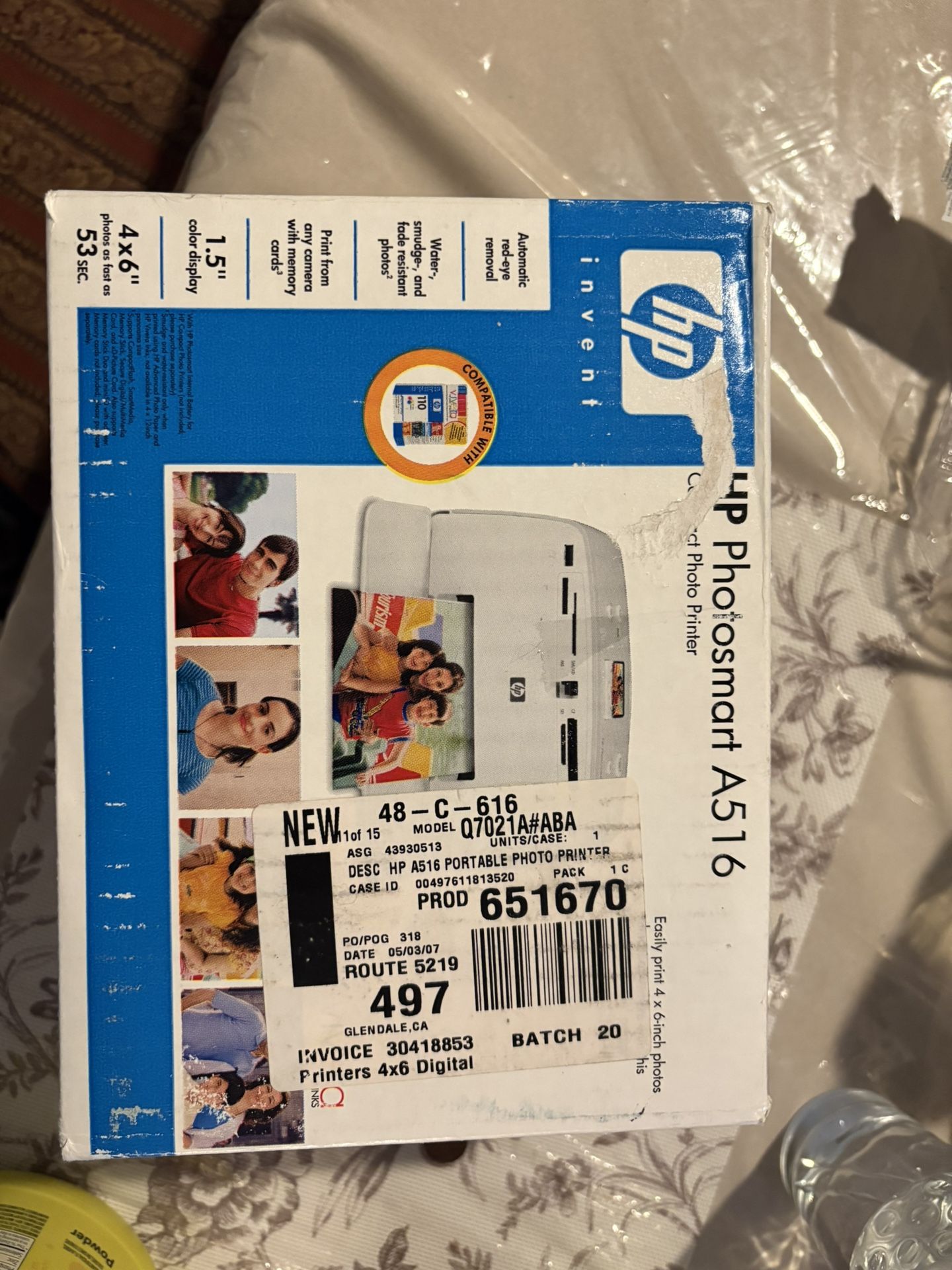 HP Photosmart A516