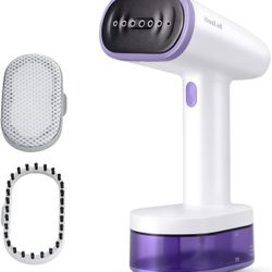 Steamer for Clothes, Portable Handheld Clothing Steamer with 250ml Big Capacity, Fabric Steamer 1500 Watts, Fast 30 Seconds Heat-up, Lightweight Fabri