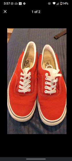 VANS ( Color: Red/Size: 8.5)