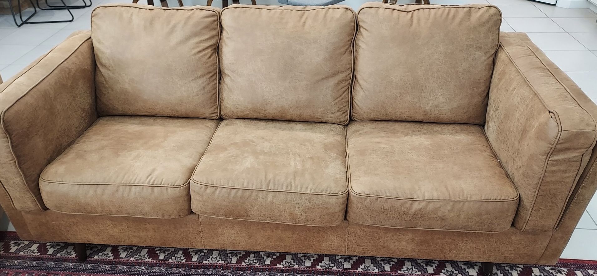 Sofa, Chair And Ottoman