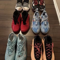 Assorted Basketball Shoes (Adidas/Nike/Li-Ning