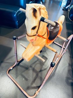 Antique rocking horse
