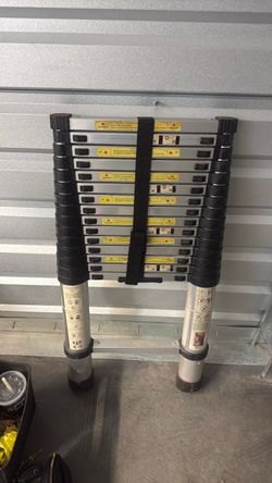 New telescopic collapsing ladder