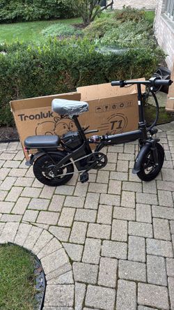 New T-1 Folding E-Bike 48v 500watt