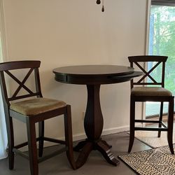 Pub Table and Chairs