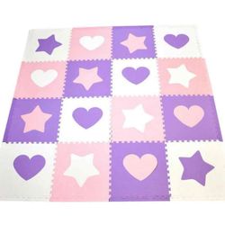 Tadpoles Hearts and Stars Foam Playmats for Baby and Kids