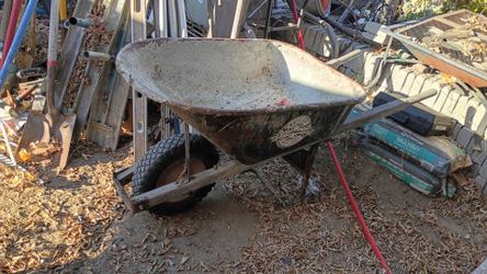 Wheel barrow available for now used