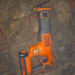 Black  Decker Saw Saw