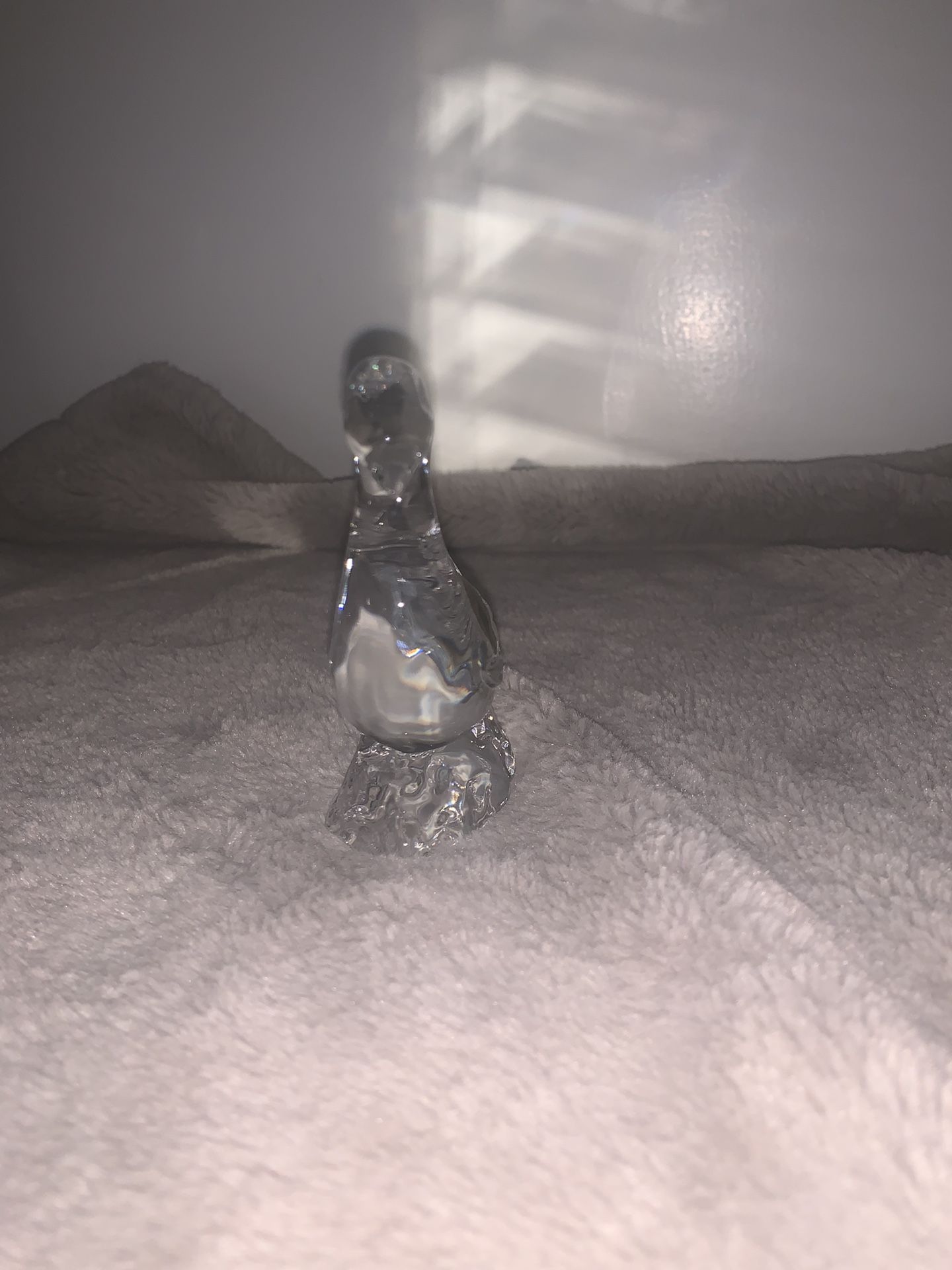 Adorable Waterford. Crystal baby goose