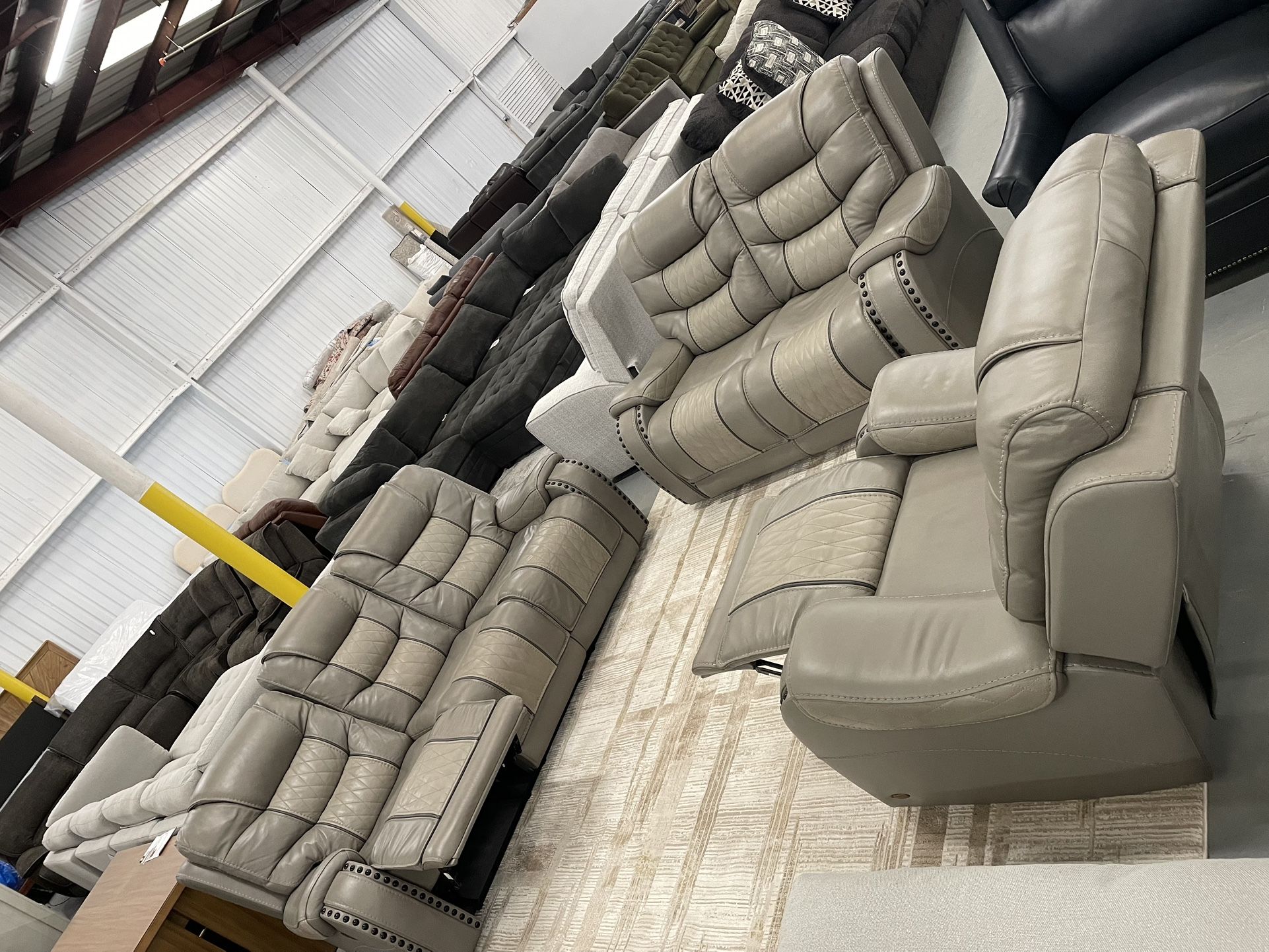 Large Leather Recliner