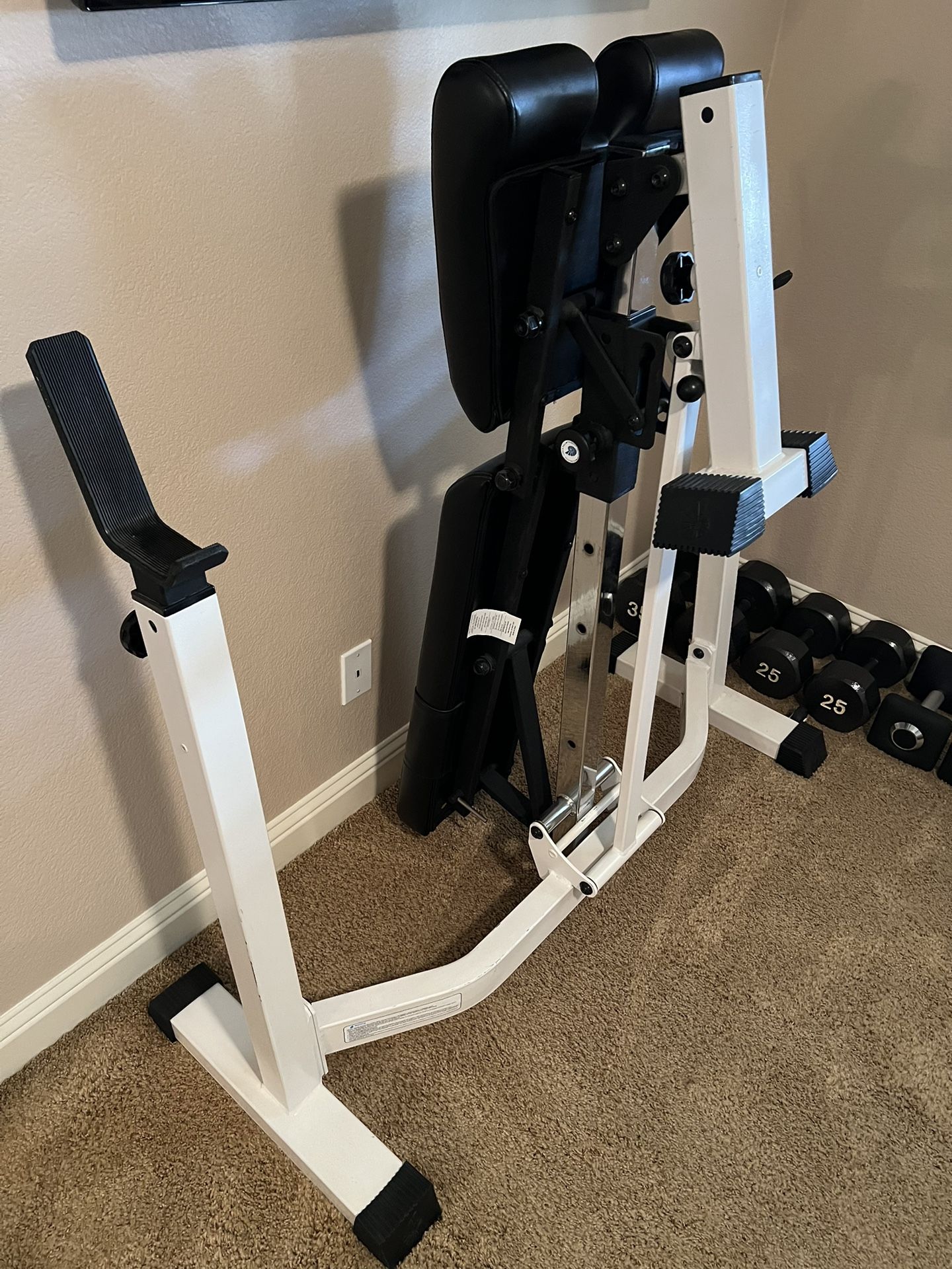 Semi New Incline Bench Press Angle W/ Bar Weight