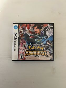 Pokémon Conquest, Authentic, Tested, Manual & Inserts Included