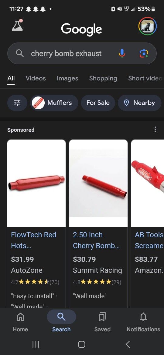 Cherry Bomb Exhaust