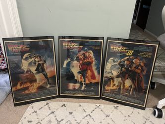 Back To The Future Move Posters + Frames