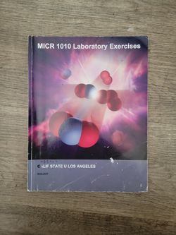 Biology Micro 1010 Laboratory Exercises  ( Calif State U Los Angeles )