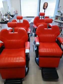 3 Brand New Barber Chairs