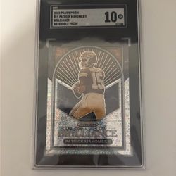 2022 Panini Prism Patrick Maholmes Brilliance No Huddle