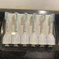 6 Philips Sonicare E Series Brushes for Advance, CleanCare Elite Essence Xtreme
