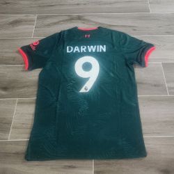 Liverpool  # 9 Darwin Soccer Jersey. XL ( SLIM FIT).Clearance Sale Was.$ 40 NOW $ 20