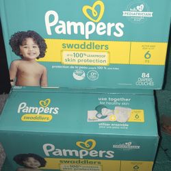 1-7 Size Baby Diapers Brand New 84count