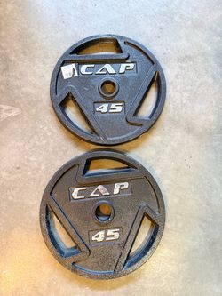 45lbs cap plates