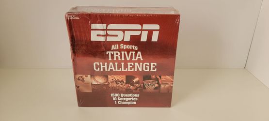 ESPN All Sports Trivia Challenge 1500 Questions 10 Categories 1 Champion