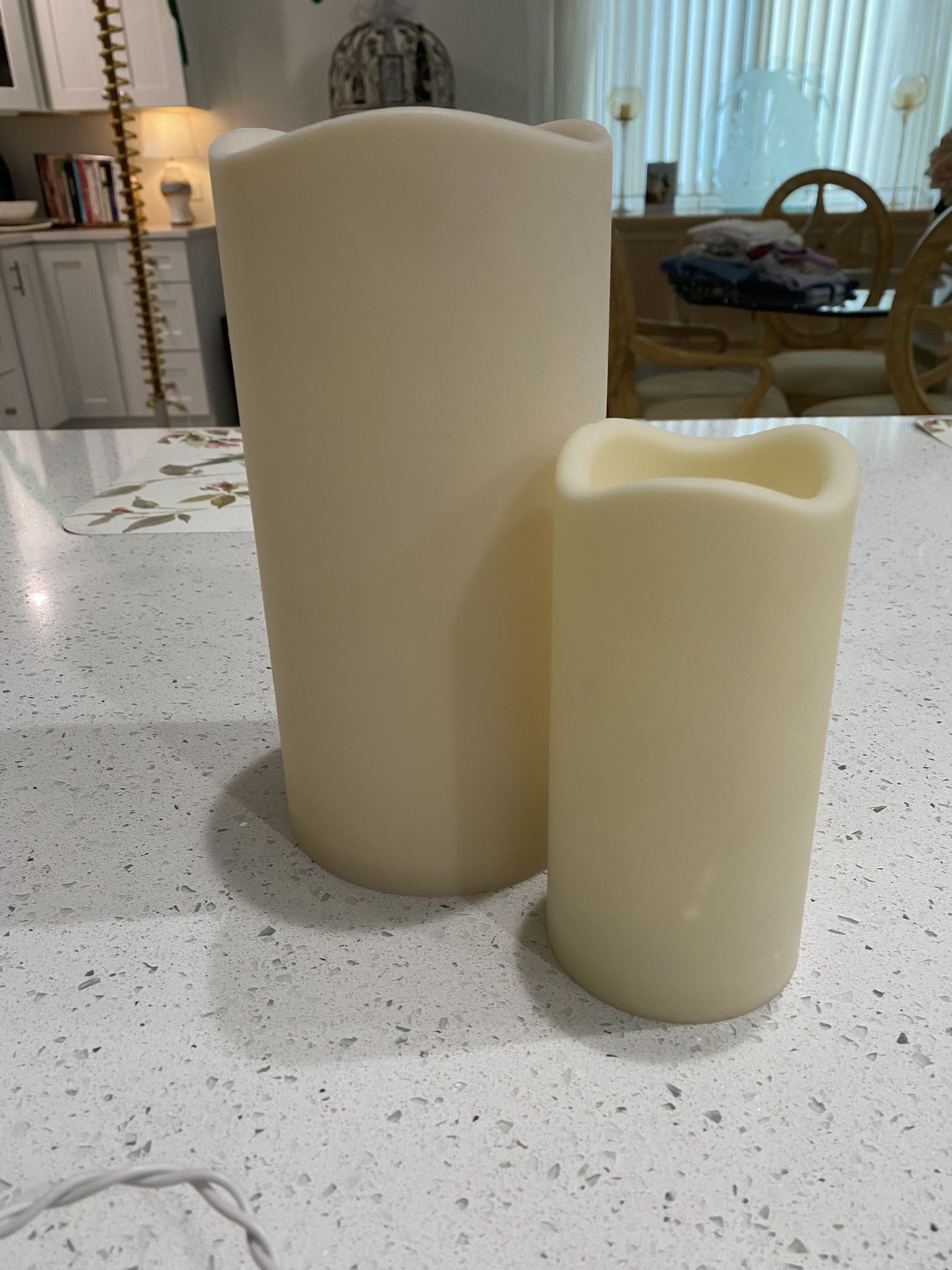 Two Pillar Candles 