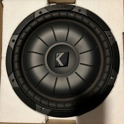 2 12” brand new slim kicker subwoofers 