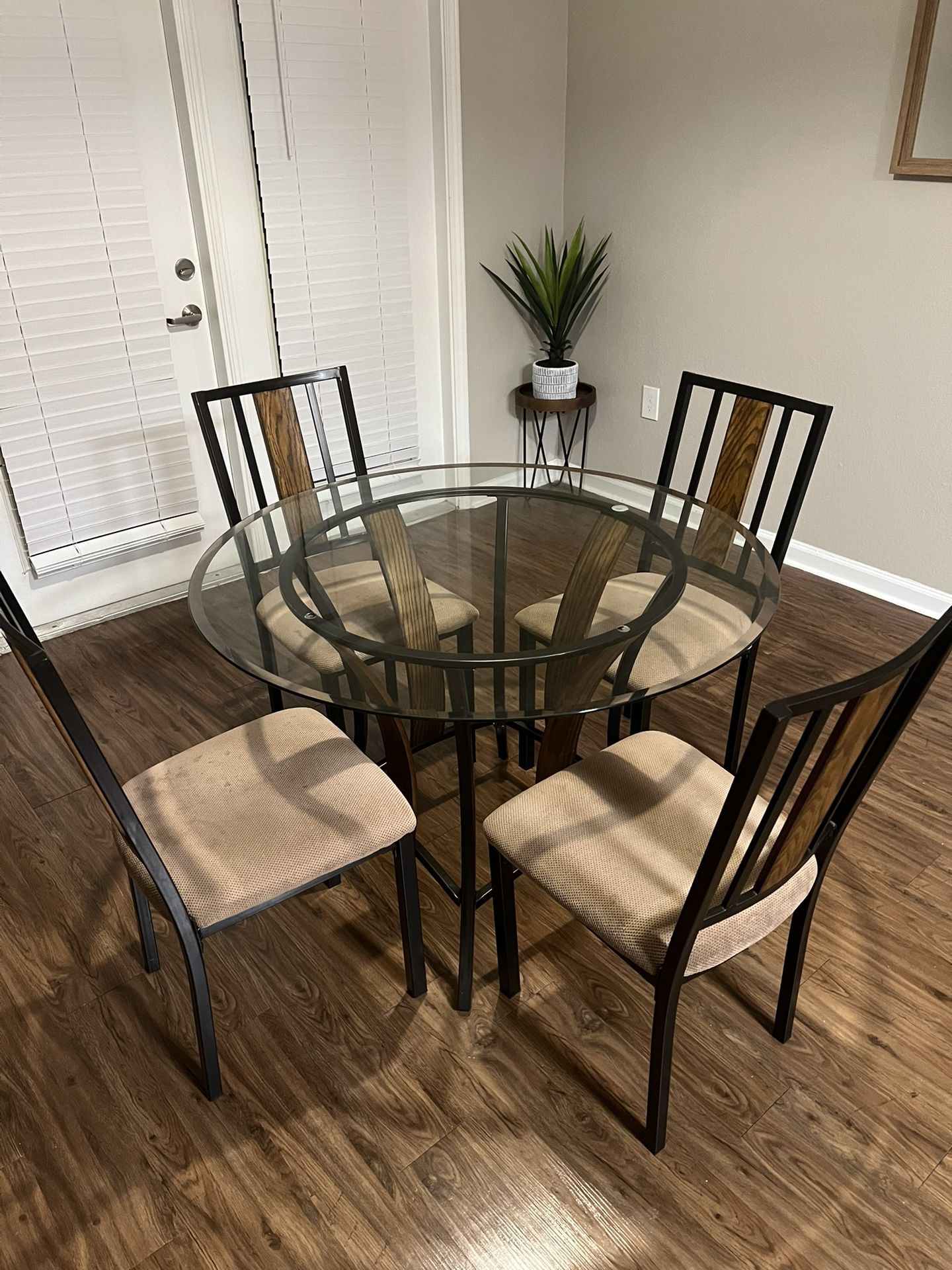 Glass Dining Table And Chairs