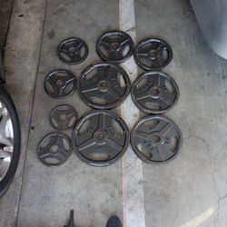 TSA Weight Lifting Weight Barbell Set