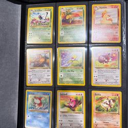 VaultX 9 pocket pokemon binder jungle fossil