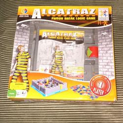 Original Old School Rare Factory Alcatraz Prison Break Logic Board Game