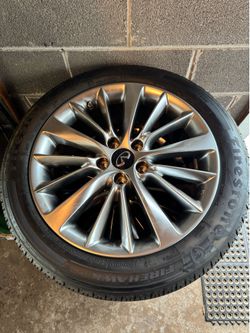 Infiniti q50 wheels + tires